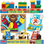 Melissa & Doug Toys from $9.99 (Reg. $15+) | Stacking Train, Felt Food Set, & More!