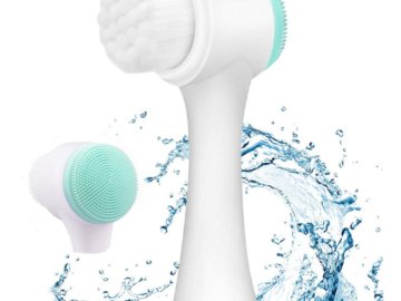 2-in-1 Facial Cleansing Brush $3.99 After Code (Reg. $7.99)