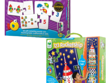 Learning Journey Match-It Mathematics + 123 Rocketship Bundle $7.37 (Reg. $20.53) | Just $3.68 Each!