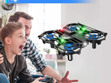 Mini Drone for Kids and Beginners $25.19 Shipped Free (Reg. $41.99) – FAB Ratings! | Includes 2 removable and chargeable batteries!