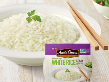 6-Pack Annie Chun’s Cooked White Sticky Rice as low as $11.64 Shipped Free (Reg. $15.54) | $1.94 each!