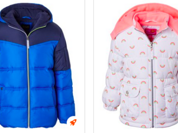 Kid’s Puffer Coats just $17.99!