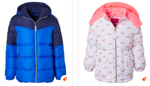 Kid’s Puffer Coats just $17.99!