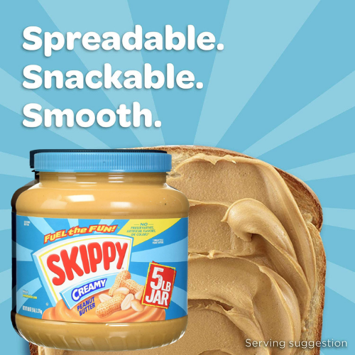 5 Pounds SKIPPY Creamy Peanut Butter as low as $9.47 Shipped Free (Reg. $12.98) | $1.89/Pound