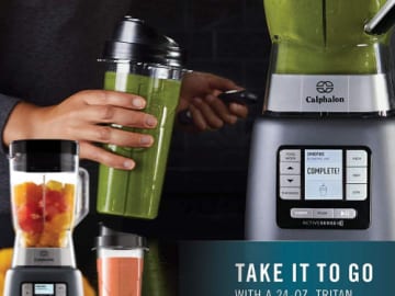 Today Only! Calphalon Activesense Blender with Blend-N-Go Cup $117.99 Shipped Free (Reg. $220)