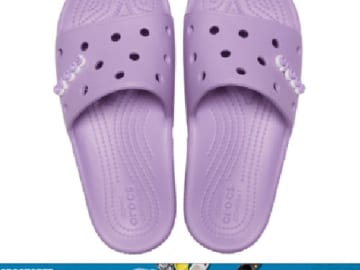 $26.99 Classic Crocs Women’s Slides After Code + BOGO 50% Off Jibbitz Packs + Up to 50% Off Select Styles +10% Off CROCS Purchases $50 up, $15 off $75 up and $20 off $100 up + FREE Shipping After Code (Thru 10/24)