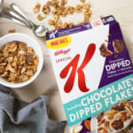 Kellogg’s Special K Chocolatey Dipped Flakes with Almonds Cereal Just 80¢ Per Box At Publix