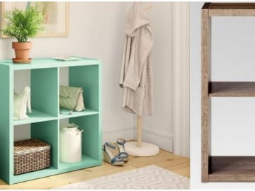 Threshold 13in. 4-Cube Organizer Shelf for $35