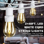 2-Pack SUNTHIN White Outdoor String Lights $39.99 Shipped Free (Reg. $79.99) – FAB Ratings! | $19.95 each!