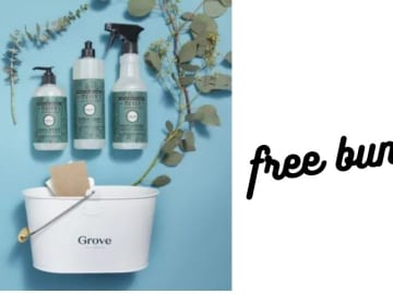 Free Mrs. Meyer’s & Grove Caddy Set