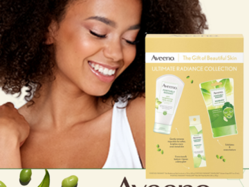 Aveeno Ultimate Radiance Collection Skincare Gift Set $6.15 (Reg. $9.99) – FAB Ratings!