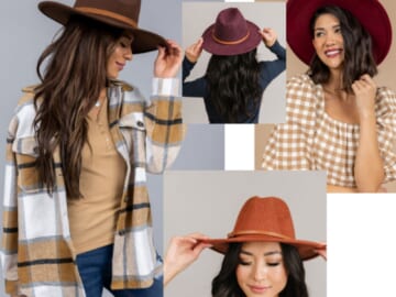 Wide Brim Hats for $20 (reg. $42.99)