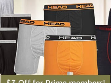 Hanes and Head Men’s Underwear Multipacks from $12.99 (Reg. $40+) – $2.60 Each for the 5-Pack/ $2.25 Each for the 12-Pack