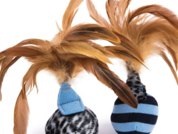 2-Pack Feather Flips Cat Toy as low as $2.37 Shipped Free (Reg. $5.15) – FAB Ratings! | $1.19 each!