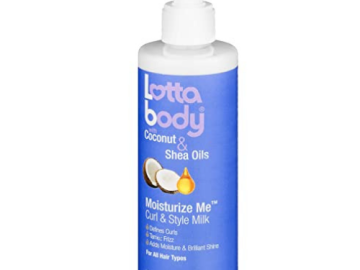 Lottabody Coconut and Shea Oils Moisturize Me Curl and Style Milk, 8 Oz $3.78 (Reg. $9.99) – FAB Ratings!