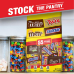 55-Piece SNICKERS, M&M’S & TWIX Fun Size Chocolate Candy Variety Mix $9.49 (Reg. $24.89) | 17¢ each candy!