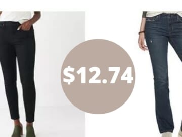 Sonoma Goods for Life Women’s Jeans for $12.74