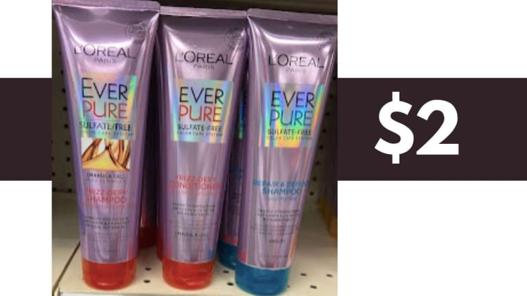 L’Oreal Ever Hair Care for $2 at CVS