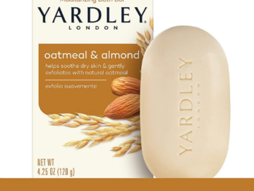 Yardley Oatmeal and Almond Bar Soap as low as $0.66 Shipped Free (Reg. $5.99) – FAB Ratings! 10,500+ 4.5/5 Stars!