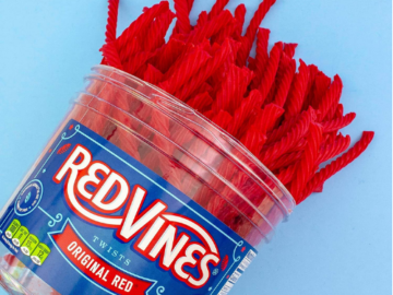 159-Count Red Vines Licorice Original Red Flavor Soft & Chewy Candy Twists 3.5lbs as low as $8.28 Shipped Free (Reg. $14.30) | 5¢ each!