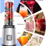 Blender Perfect for Shakes and Smoothies with 2 Tritan Travel Bottles Just $24.99 after 50% coupon