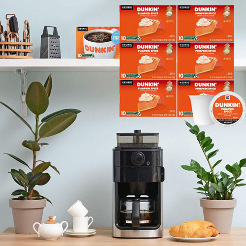 Dunkin’ Pumpkin Spice Flavored Coffee, 60 Keurig K-Cup Pods as low as $34.61 Shipped Free (Reg. $40.72) | Just 58¢/pods!