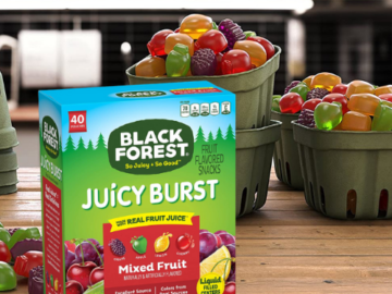 40 Count Black Forest Fruit Snacks Juicy Bursts Pouches as low as $5.47 Shipped Free (Reg. $6.43) | FAB Ratings! Just 13¢/Pouch