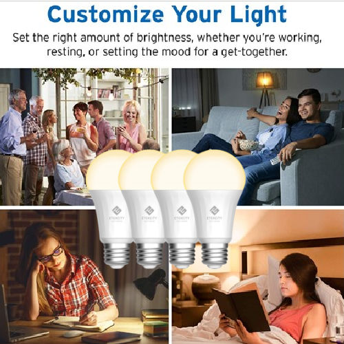 Today Only! 4-Pack Etekcity Smart LED Dimmable Light Bulbs, Soft White, 60W $30.99 (Reg. $44) – $7.75/bulb + More Etekcity Smart Home Essentials