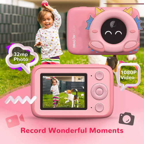 Dragon Touch Kids Camera with AI Recognition $29.99 After Code (Reg. $49.99) – FAB Ratings!