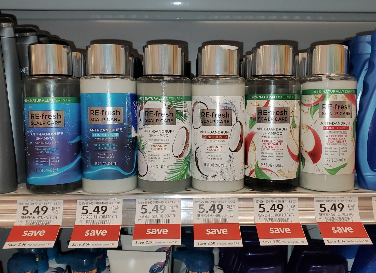 Re-fresh Shampoo or Conditioner As Low AS $2.99 At Publix on I Heart Publix 1