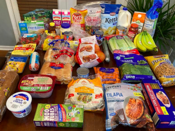 Gretchen’s $86 Grocery Shopping Trip and Weekly Menu Plan for 5