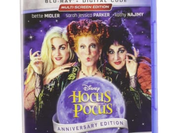 Hocus Pocus 25th Anniversary Edition on Blu-ray $8.99 (Reg. $20) – 68K+ FAB Ratings!