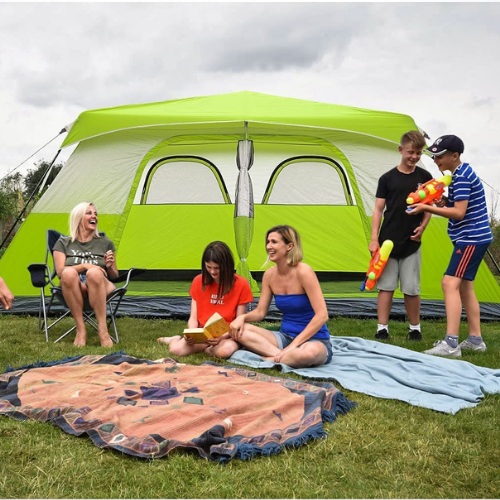 10 Person Family Camping Windproof Tent $113.99 After Code (Reg. $189.99) + Free Shipping