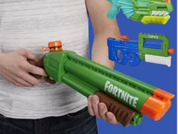 Nerf Super Soaker Fortnite Pump Blaster from $6.74 (Reg. $14.99) + Free Curbside Pickup