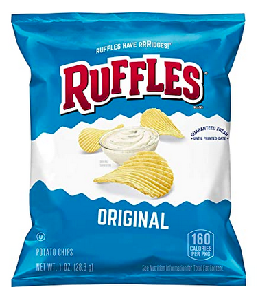 Ruffles Original Potato Chips (Pack of 40) only $11.38 shipped!