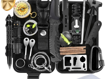 35 in 1 Survival Kit $20 After Code (Reg. $40) + Free Shipping – FAB Ratings!