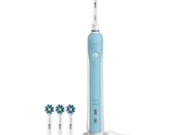 Oral-B’s Pro 1000 Electric Toothbrush + 3 Brush Heads $31.71 Shipped Free (Reg. $78.93)