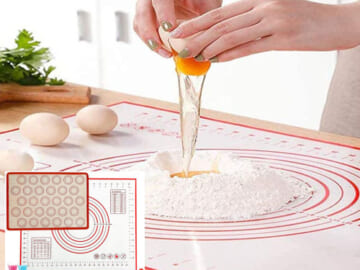 Set of 2 Silicone Baking Mats, 12 Piping Tips, and More Tools $11.28 After Code (Reg. $23.99) – FAB Ratings!