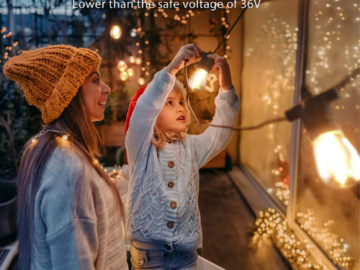 2-Pack 48FT LED Outdoor String Lights $50 Shipped Free (Reg. $100) | $25 each! – with Shatterproof LED Filament Bulbs!