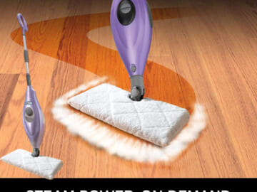 Today Only! Shark Steam Pocket Mop Hard Floor Cleaner $48.99 Shipped Free (Reg $90) – 28K+ FAB Ratings! Includes 2 Microfiber Pads