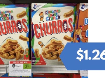 General Mills Printable Coupon | Get Cereal for $1.26