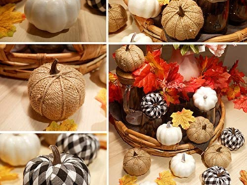 12-Pieces Ticlooc Mixed Artificial Pumpkins $7.49 After Code (Reg. $25.99) | 62¢ each!