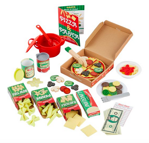 Melissa & Doug Deluxe Pizza & Pasta Play Set