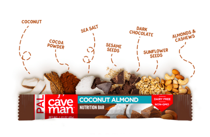 Free Caveman Dark Chocolate Nutrition Bar (Select States)