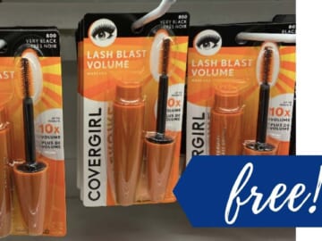 FREE CoverGirl Lash Blast Mascara at Walmart