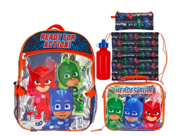 Kid’s 5-Piece Backpack & Lunch Bag Sets only $11.19!