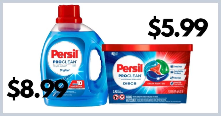 Persil Laundry Detergent Deals at Publix