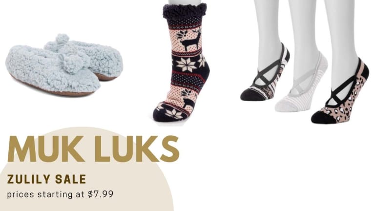 MUK LUKS Sock Sets for $7.99 (reg. $30)