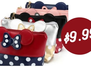 Character-Inspired Cosmetic Bag for $9.99 Shipped