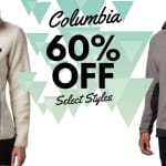 Columbia Coupon Code | 60% Off Select Styles